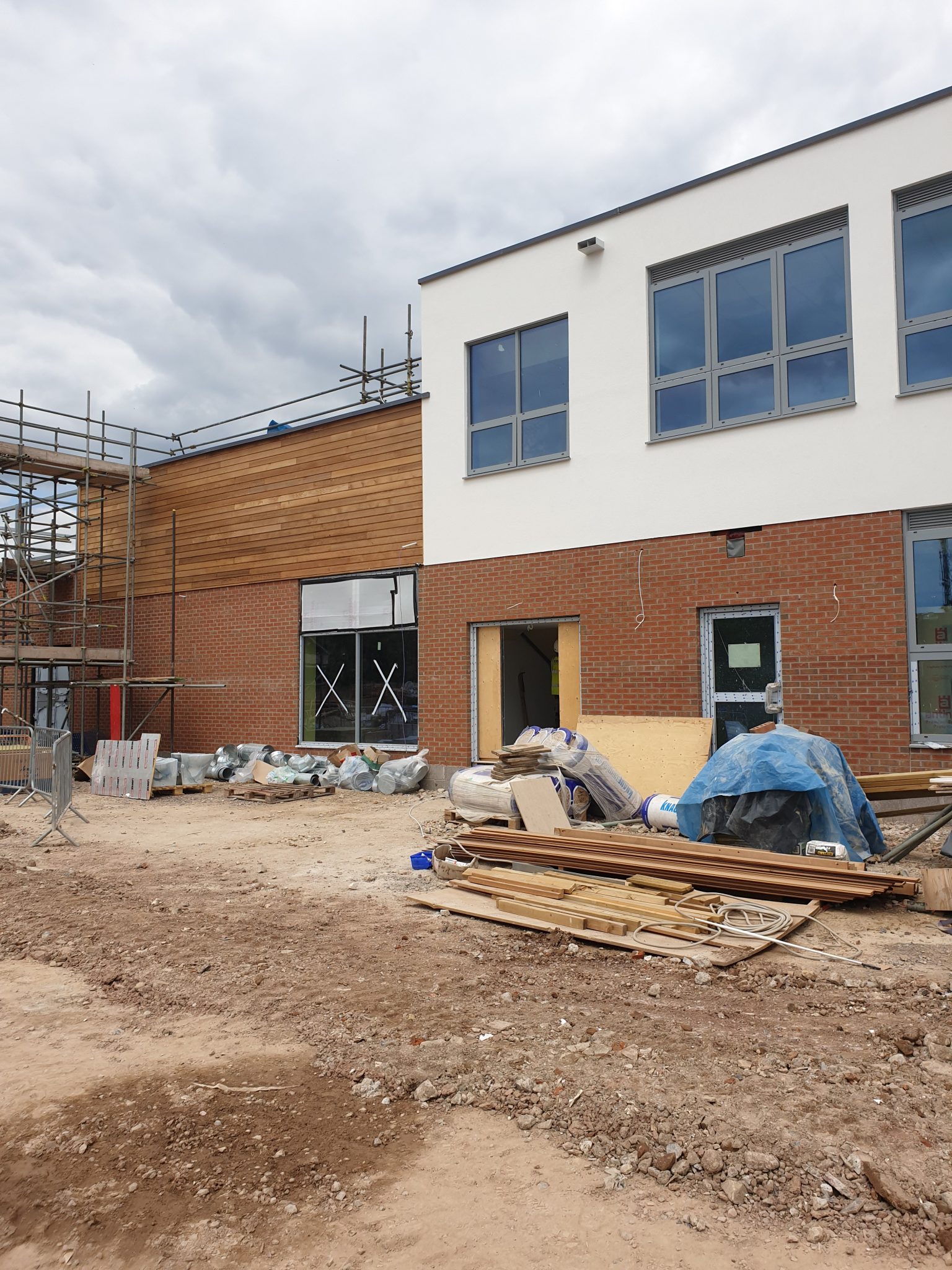 Shoreham Academy Sports Hall Square 1 Facades